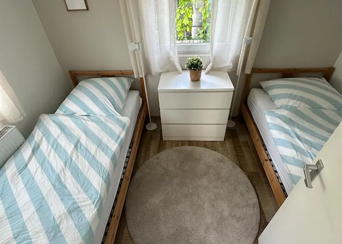 Ferienhaus Schmale Gisela bis zu 6 Personen mit Garten und Parkplätzen